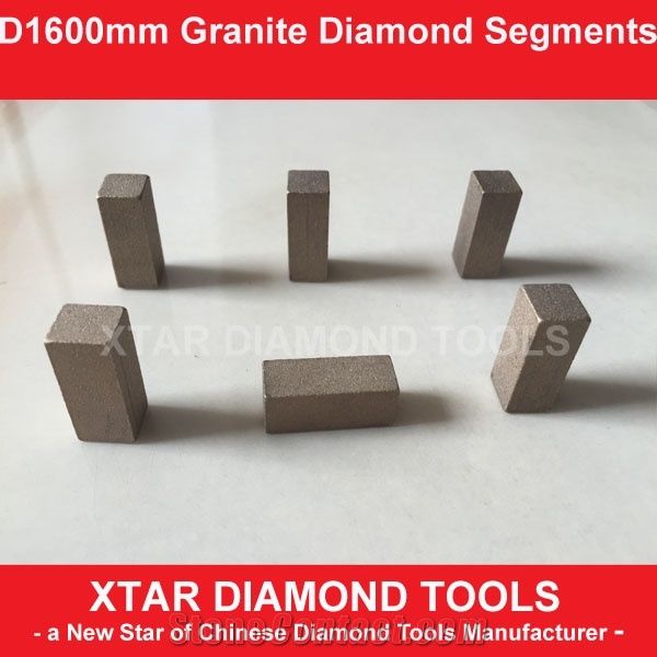 Xtar Free Testing Of 1600mm Multiblade Block Cutter Segments for Granite