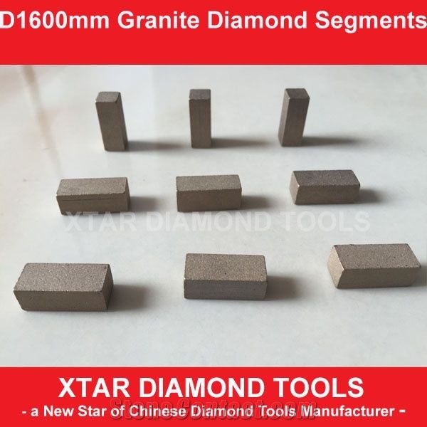 Xtar Free Testing Of 1600mm Multiblade Block Cutter Segments for Granite