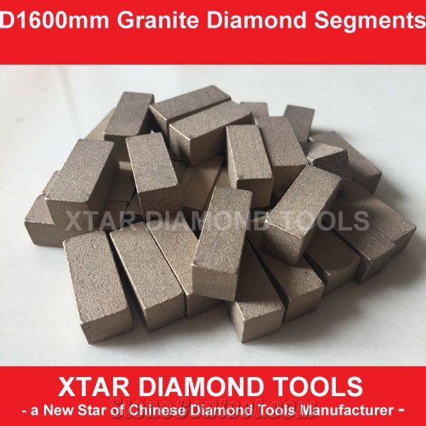 Xtar Free Testing Of 1600mm Multiblade Block Cutter Segments for Granite