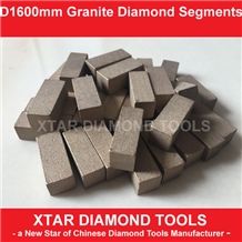 Xtar Free Testing Of 1600mm Multiblade Block Cutter Segments for Granite