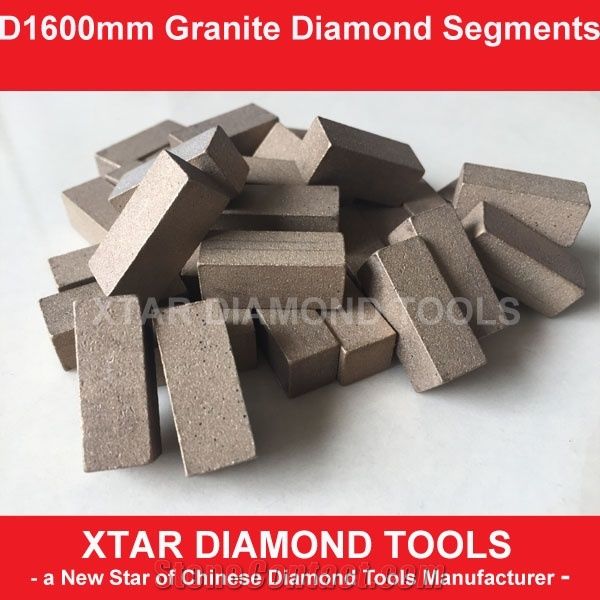 Xtar Free Testing Of 1600mm Multiblade Block Cutter Segments for Granite