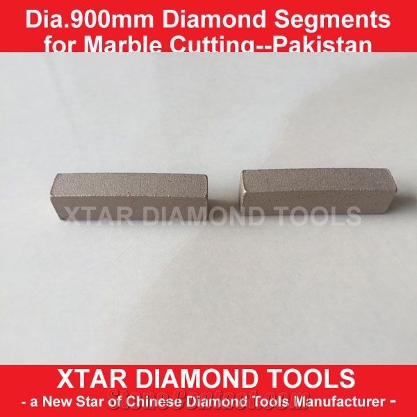 Xtar Guaranteed Quality Of 900mm Stone Cutting Segments for Hard Marble