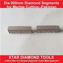 Xtar Guaranteed Quality Of 900mm Stone Cutting Segments for Hard Marble Xtar Guaranteed Quality Of 900mm Stone Cutting Segments for Hard Marble