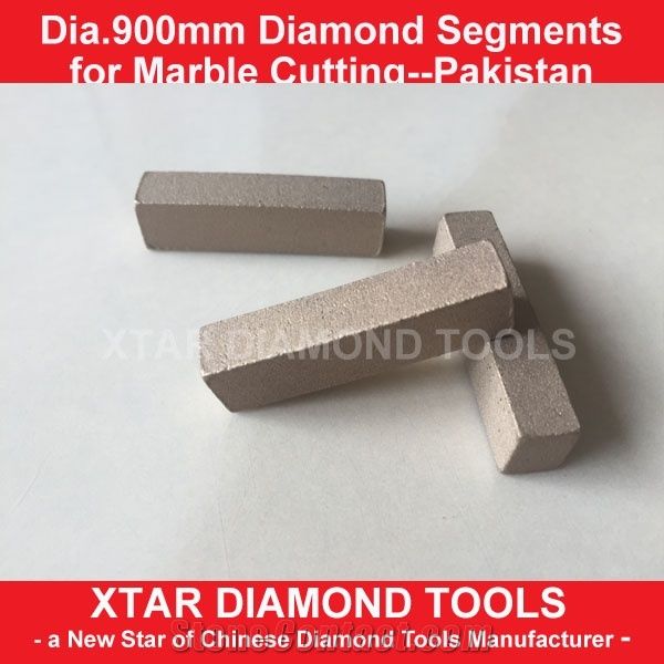 Xtar Guaranteed Quality Of 900mm Stone Cutting Segments for Hard Marble