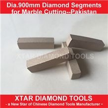 Xtar Guaranteed Quality Of 900mm Stone Cutting Segments for Hard Marble