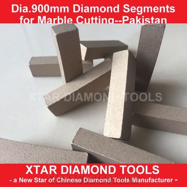Xtar Guaranteed Quality Of 900mm Stone Cutting Segments for Hard Marble