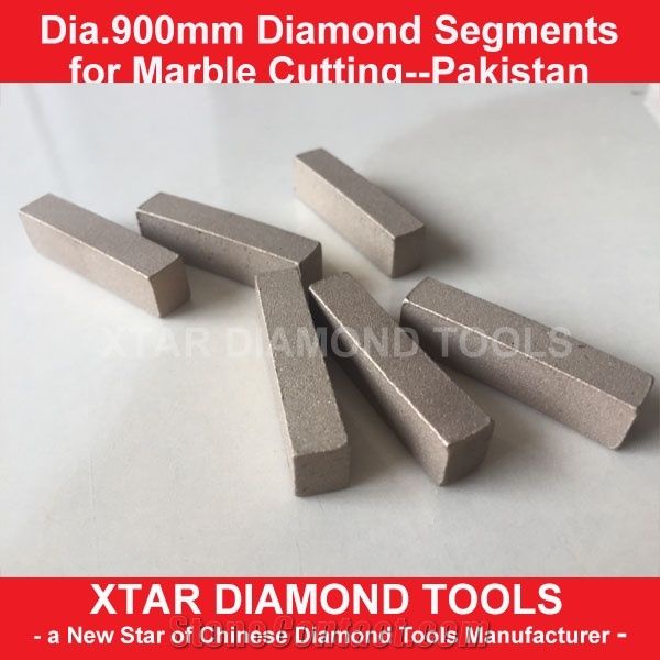 Xtar Huge Production Capacity for 900mm Marble Stone Cutting Segments