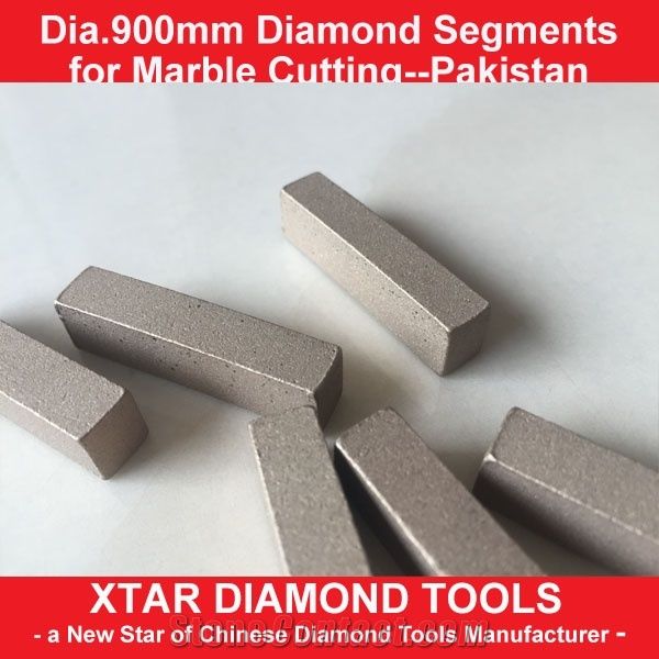 Xtar Huge Production Capacity for 900mm Marble Stone Cutting Segments