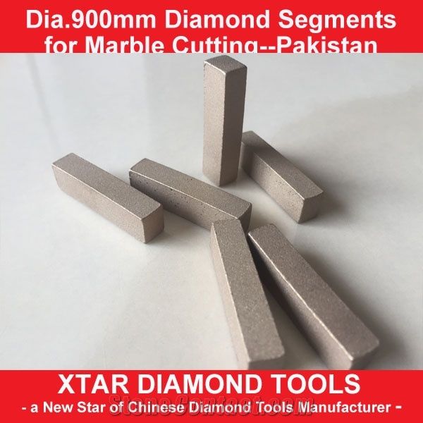 Xtar Huge Production Capacity for 900mm Marble Stone Cutting Segments