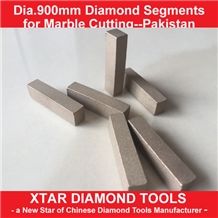 Xtar Huge Production Capacity for 900mm Marble Stone Cutting Segments