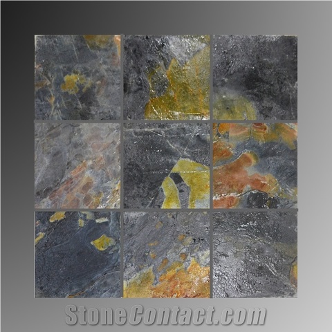Jack Multicolor Natural Cleft Slate Tiles