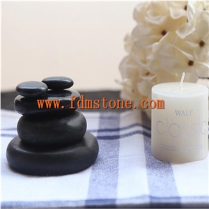 Hot Stone Black Marble Massage Set