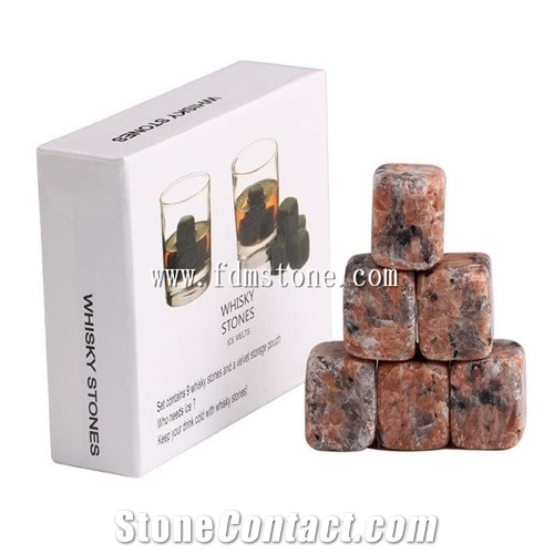 Ice Cube Granite Basalt Marble Soapstone Chilling Rocks Whiskey Rock Beer Stones Wine Cube Christmas Gift