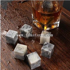 Ice Cube Granite Basalt Marble Soapstone Chilling Rocks Whiskey Rock Beer Stones Wine Cube Christmas Gift