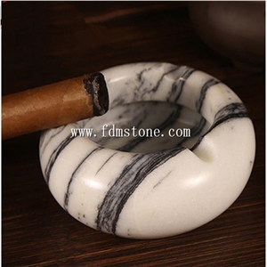 Marble Craft Natural Stone Marble Stone Cigar Ashtrays,Marble Stone Art Products