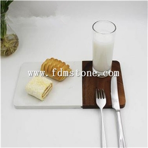 Marble Handicrafts Cutting Board, Multifunctional Natural Stone Cutting Board