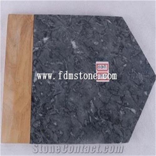 Marble Handicrafts Cutting Board, Multifunctional Natural Stone Cutting Board