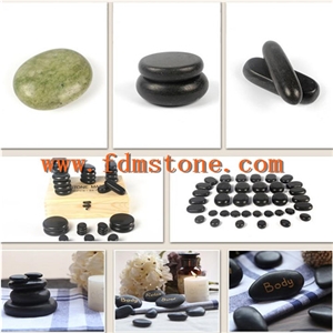 Super Basalt Hot Stone for Deep Massage, Spa Hot Rocks, Spa Treatment Massage Wellness Stones
