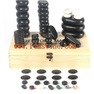 Super Basalt Hot Stone for Deep Massage, Spa Hot Rocks, Spa Treatment Massage Wellness Stones