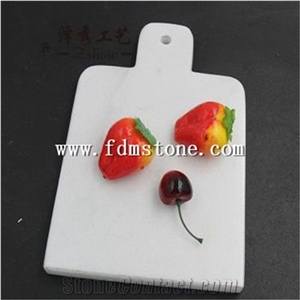 White Marble Cheese Board, Cheese Cutting Board