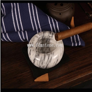 Wholesale Factory Price Onyx Stone Ashtray for Sale Polished Onyx Block for Craft