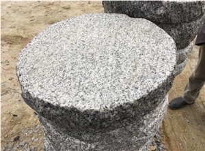 New G603 Silver Grey Granite Flag Stone Steps Pineappled