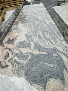 China Multicolor Pink Granite, China Juparana Granite, Polished Slab 210cm X 60 cm X 1.8cm
