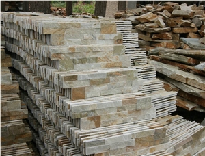 Grey Cultured Stone for Wall Cladding, Stacked Stone Veneer