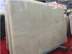 High Polished White Snow Onyx Slabs, Persian White Snow Onyx Slabs & Tiles