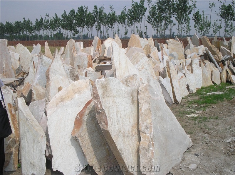 Random Flagstone Paving Stone, China Multicolor Slate Flagstone, China Rustic Slate Random Flagstone Pavers,Floor Paving, Walkway Pavers