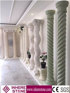 Hot Sale Decorative Wall Pillars Stone,Column Top,Roman Columns, Pedestal Columns