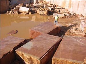 Rojo Al Andalus Marble Blocks