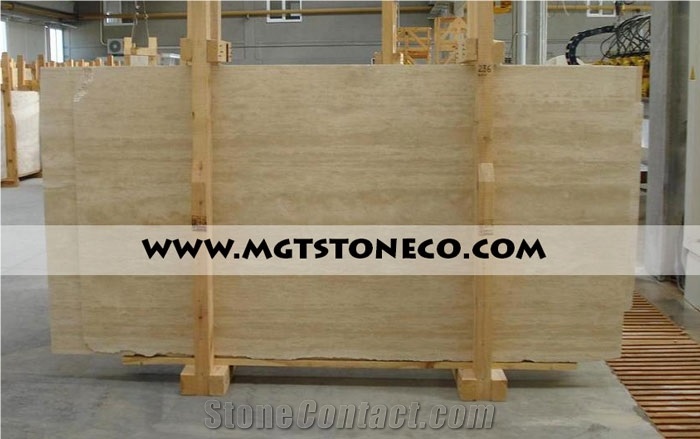 Iran Cream Travertine Slabs & Tiles, Iran Beige Travertine