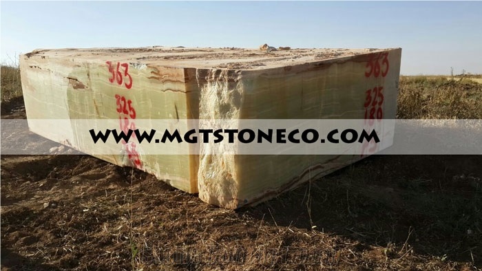 Iran Green Onyx Blocks