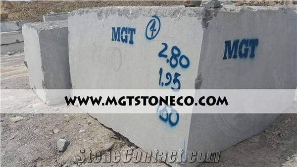 Iran Pietra Gray Marble Blocks, Grey Marble Blocks