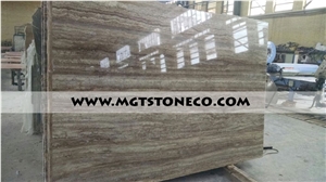 Titanium Light Silver Travertine Slabs & Tiles