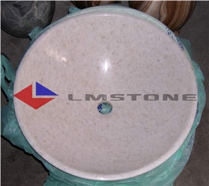 China Basins Vessel Sinks, Wholesale Sinks, Distributed Basins, Factory Nature Stone Sinks, Manufactured Cheap Round Wash Basins,Lm-05