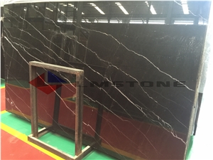 St Laurent, Nero St Laurent,St Laurent Marble Slabs/Tile,Wall Cladding/Cut-To-Size for Floor Covering,Interior Decoration Indoor Metope, Stage Face Plate, Outdoor Metope, Ground Outdoor