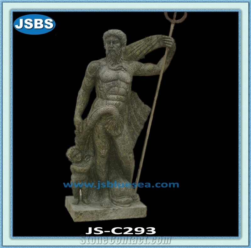 Decorative Garden White Marble Stone Statue, Human Sculptures