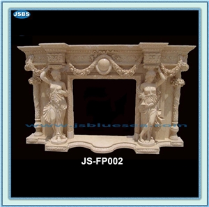 Wholesale Various High Quality Marble Sculpture Fireplace