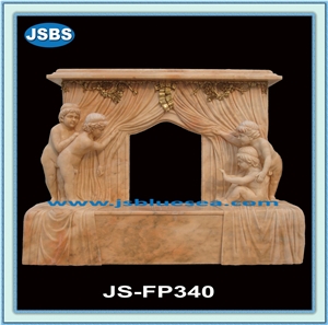 Wholesale Various High Quality Marble Sculpture Fireplace