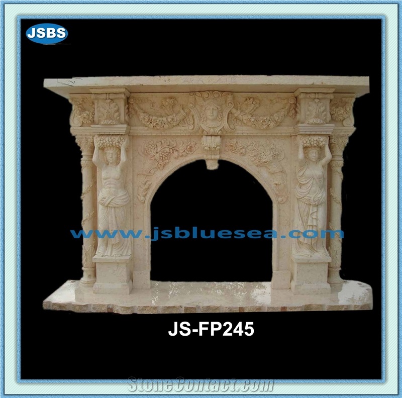 Wholesale Various High Quality Marble Sculpture Fireplace