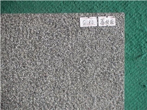 China Black Basalt Flamed Tiles Slabs Cut to Size ,Lava Stone Tiles Floor Pattern