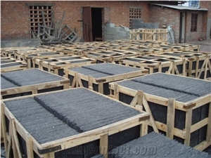 China Black Slate Culture Stone Stacked Stone Ledge Stone Wall Panel Thin Stone Veneer