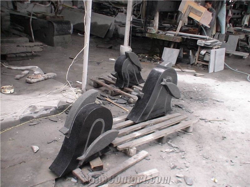 G684 Black Basalt Polished Steps,Stairs Interior Stone Staircases