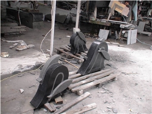 G684 Black Basalt Polished Steps,Stairs Interior Stone Staircases