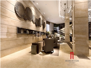 32x32" Marble Look Egypt Travertine Look Porcelain Tile
