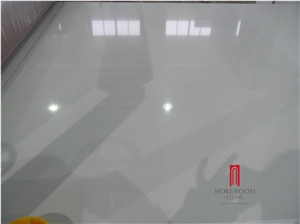Big Size 126"*63" Artificial Pure White Quartz Stone Slab Price