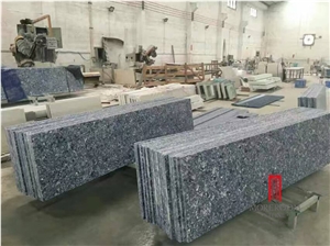 Customize Quartz Stone Countertop, Blue Quartz Kitchen Countertops