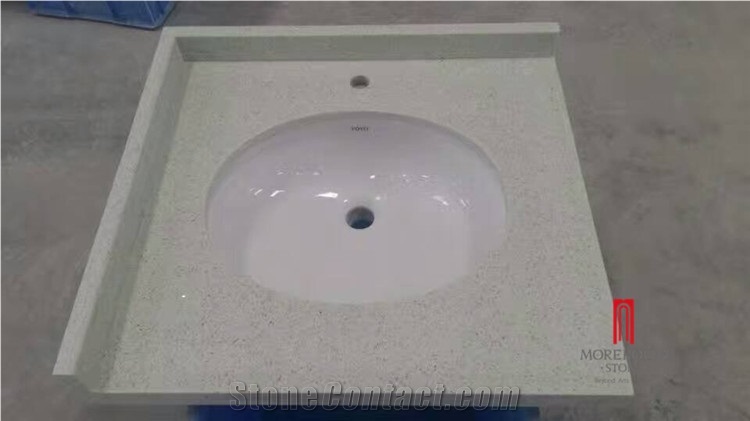 Customize Quartz Stone Countertop, Blue Quartz Kitchen Countertops